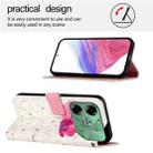 For Tecno Pova 6 4G 3D Painting Horizontal Flip Leather Phone Case(Flower) - 3