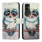 For Tecno Pova Neo 2 3D Painting Horizontal Flip Leather Phone Case(Grey Owl) - 2