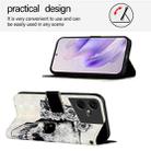 For Tecno Pova Neo 3 3D Painting Horizontal Flip Leather Phone Case(Skull) - 3