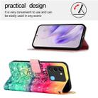 For Tecno Spark 9 3D Painting Horizontal Flip Leather Phone Case(Chasing Dreams) - 3