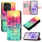 For Tecno Spark 10 Pro 3D Painting Horizontal Flip Leather Phone Case(Chasing Dreams) - 1