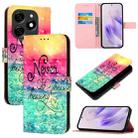 For Tecno Spark 20 3D Painting Horizontal Flip Leather Phone Case(Chasing Dreams) - 1