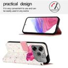 For Tecno Pova 6 Neo 3D Painting Horizontal Flip Leather Phone Case(Flower) - 3