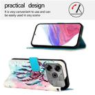 For Tecno Pova 6 Neo 3D Painting Horizontal Flip Leather Phone Case(Color Drop Wind Chimes) - 3