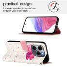 For Tecno Spark 20 Pro 5G 3D Painting Horizontal Flip Leather Phone Case(Flower) - 3