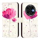 For Tecno Spark 30C 3D Painting Horizontal Flip Leather Phone Case(Flower) - 2