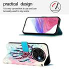 For Tecno Spark 30C 3D Painting Horizontal Flip Leather Phone Case(Color Drop Wind Chimes) - 3