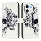 For Tecno Spark 30 5G / Pova 6 Neo 5G 3D Painting Horizontal Flip Leather Phone Case(Skull) - 2