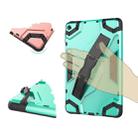 For iPad mini (2019) / mini 5 Escort Series TPU + PC Shockproof Protective Case with Holder(Mint Green) - 5