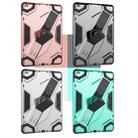 For iPad Air 2 / iPad 6 Escort Series TPU + PC Shockproof Protective Case with Holder(Mint Green) - 7