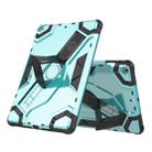 For iPad Air / iPad 5 Escort Series TPU + PC Shockproof Protective Case with Holder(Mint Green) - 1