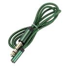 6.35mm Male to 3.5mm Female Audio Adapter Cable, Length:0.5m(Green) - 2