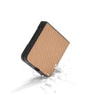 For Motorola Razr 50 Ultra Carbon Fiber Texture Protective Phone Case(Gold) - 3