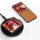 For Motorola Razr 60 Ultra Carbon Fiber Texture Protective Phone Case(Light Brown) - 2