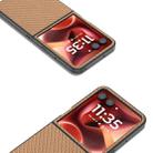 For Motorola Razr 60 Ultra Carbon Fiber Texture Protective Phone Case(Gold) - 3