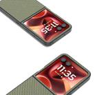 For Motorola Razr 60 Ultra Carbon Fiber Texture Protective Phone Case(Green) - 3