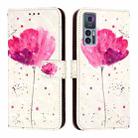 For TCL 30 4G 3D Painting Horizontal Flip Leather Phone Case(Flower) - 2