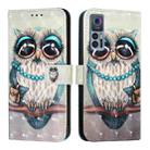 For TCL 30 4G 3D Painting Horizontal Flip Leather Phone Case(Grey Owl) - 2