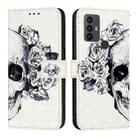 For TCL 30 SE 3D Painting Horizontal Flip Leather Phone Case(Skull) - 2