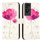 For TCL 50 SE 3D Painting Horizontal Flip Leather Phone Case(Flower) - 2