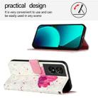 For TCL 50 SE 3D Painting Horizontal Flip Leather Phone Case(Flower) - 3