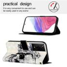 For TCL 50 XE 5G 3D Painting Horizontal Flip Leather Phone Case(Skull) - 3