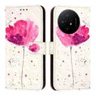For TCL 50 XL 5G 3D Painting Horizontal Flip Leather Phone Case(Flower) - 2