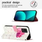 For TCL 303 3D Painting Horizontal Flip Leather Phone Case(Flower) - 3