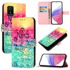 For TCL 502 3D Painting Horizontal Flip Leather Phone Case(Chasing Dreams) - 1