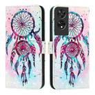 For TCL 505 3D Painting Horizontal Flip Leather Phone Case(Color Drop Wind Chimes) - 2