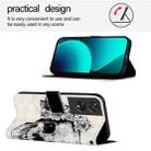 For TCL 505 3D Painting Horizontal Flip Leather Phone Case(Skull) - 3