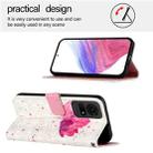 For TCL 50 LE 5G 3D Painting Horizontal Flip Leather Phone Case(Flower) - 3