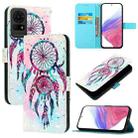 For TCL 50 LE 5G 3D Painting Horizontal Flip Leather Phone Case(Color Drop Wind Chimes) - 1