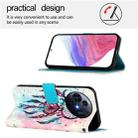 For TCL 50 Pro NxtPaper 3D Painting Horizontal Flip Leather Phone Case(Color Drop Wind Chimes) - 3