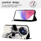 For TCL 50 Pro NxtPaper 3D Painting Horizontal Flip Leather Phone Case(Skull) - 3