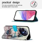 For TCL 50 Pro NxtPaper 3D Painting Horizontal Flip Leather Phone Case(Grey Owl) - 3