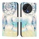 For TCL 605 / 60 SE 3D Painting Horizontal Flip Leather Phone Case(Dream Wind Chimes) - 2