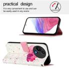 For TCL 605 / 60 SE 3D Painting Horizontal Flip Leather Phone Case(Flower) - 3