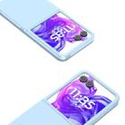 For Motorola Razr 50 Ultra Skin Feel Full Coverage Phone Case(Light Blue) - 2