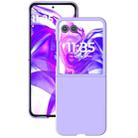 For Motorola Razr 50 Ultra Skin Feel Full Coverage Phone Case(Purple) - 1