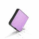 For Motorola Razr 50 Ultra Glitter Full Coverage PU + PC Phone Case(Purple) - 3