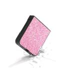 For Motorola Razr 50 Ultra Glitter Powder Shockproof Phone Case(Purple Pink) - 3