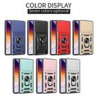 For Xiaomi Poco F6 Pro Sliding Camera Cover Design TPU Hybrid PC Phone Case(Blue) - 2
