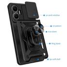 For Xiaomi Poco F7 Sliding Camera Cover Design TPU Hybrid PC Phone Case(Mint Green) - 3