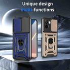 For Xiaomi Poco M7 4G 169mm Sliding Camera Cover Design TPU+PC Phone Case(Blue) - 3