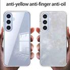 For Samsung Galaxy S24 FE 5G Armor Clear TPU Hybrid PC Phone Case(Matte Black) - 3