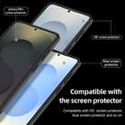 For Samsung Galaxy S25 Edge 5G Armor Clear TPU Hybrid PC Phone Case(Matte Black) - 3
