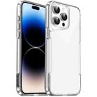 For iPhone 14 Pro Acrylic + TPU Transparent Full Coverage Phone Case - 1