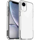 For iPhone XR Acrylic + TPU Transparent Full Coverage Phone Case - 1