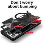 For Xiaomi 15 CD Texture Sliding Camshield Magnetic Holder Phone Case(Black) - 3